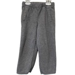 Gap Gray Fleece Sweatpants with Elastic Waistband and 2 front pockets Size 3